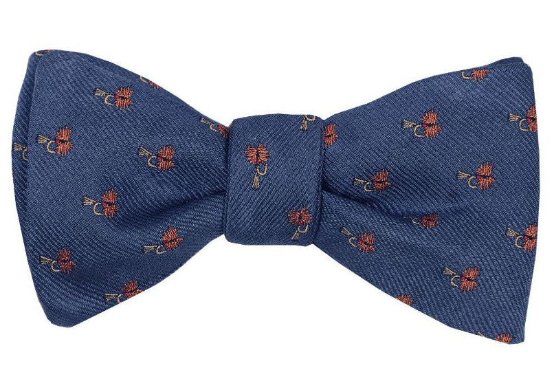 Stream Trout Fly Bow Tie