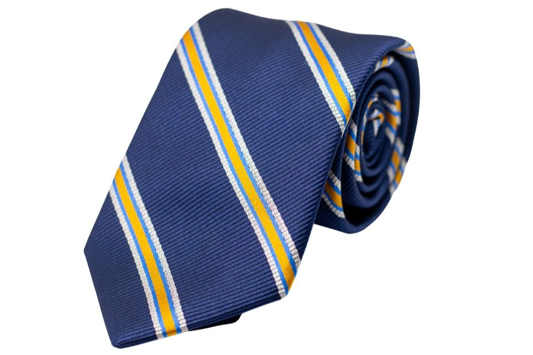 Skyline Stripe Silk - Necktie High Cotton