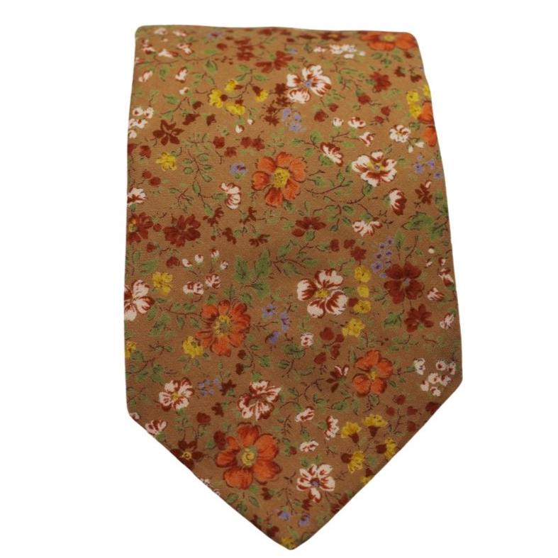 Rustic Foral Necktie High Cotton