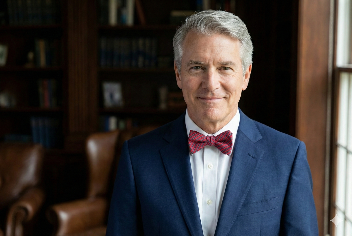 Whiskey Red Plaid Cotton Bow Tie