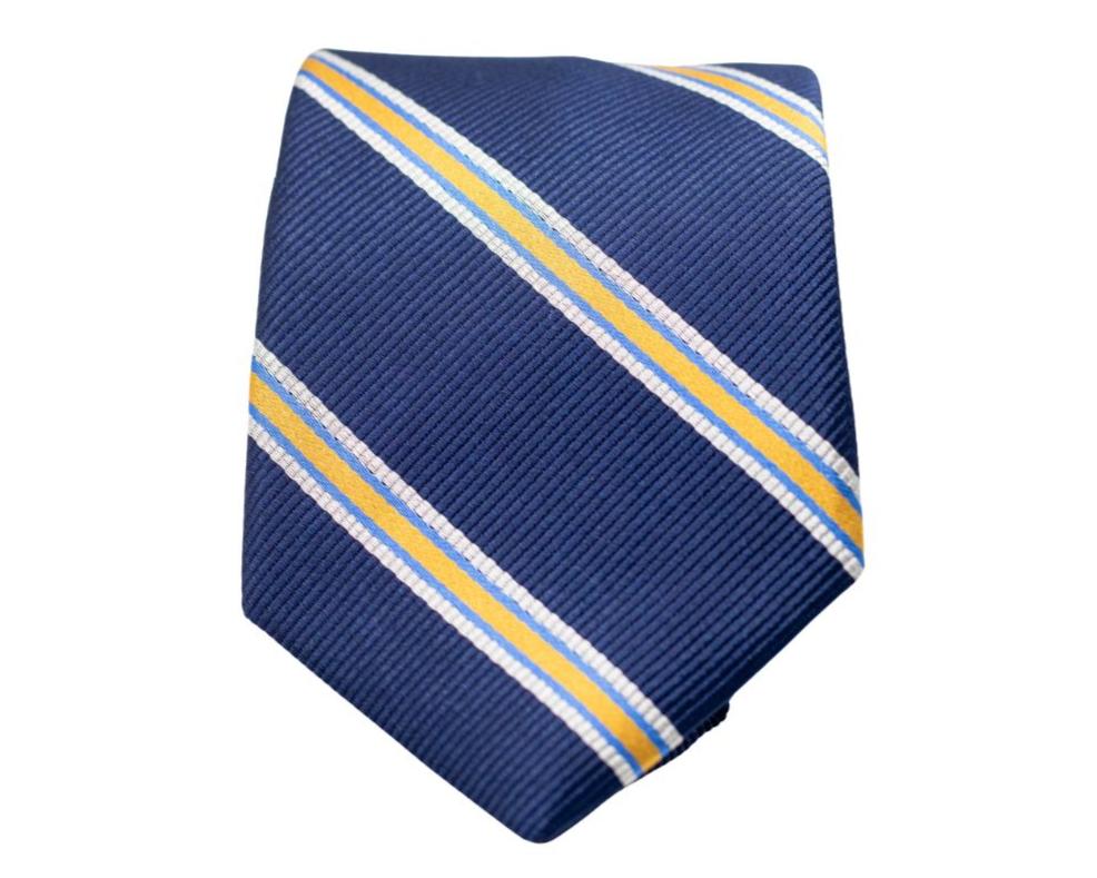Skyline Stripe Silk - Necktie High Cotton