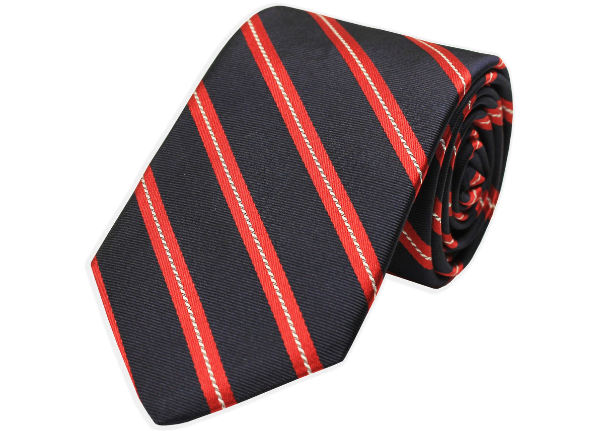 Sailors Stitch Stripe Neck Tie High Cotton