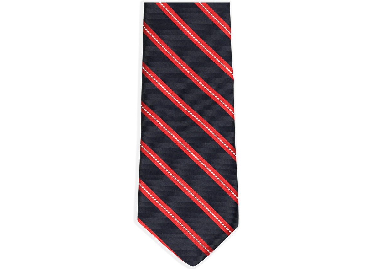 Sailors Stitch Stripe Neck Tie High Cotton