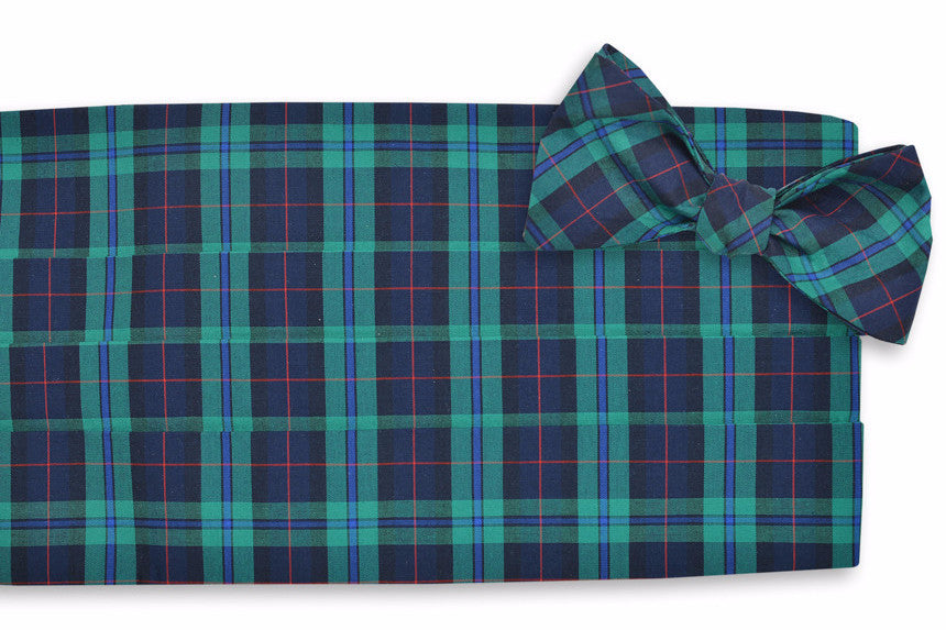 MacLeod Tartan Cummerbund Set High Cotton Ties