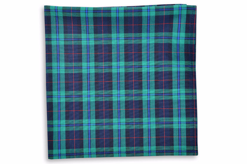 MacLeod Tartan Pocket Square High Cotton Ties