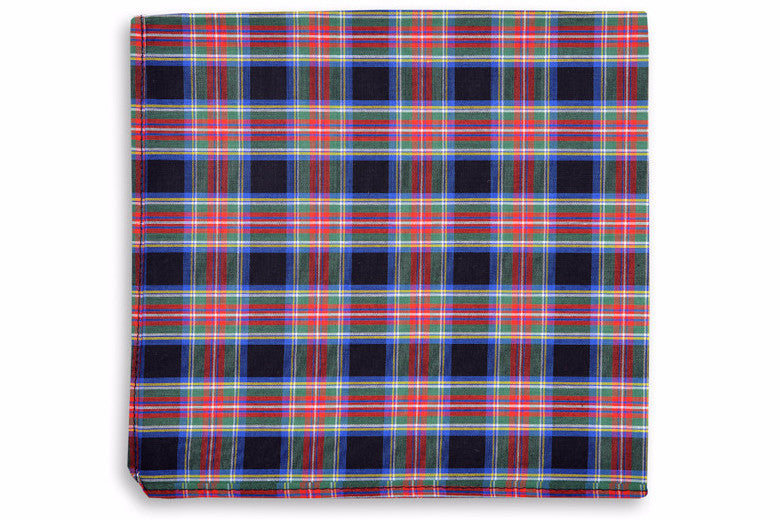 McMillan Tartan Pocket Square High Cotton Ties