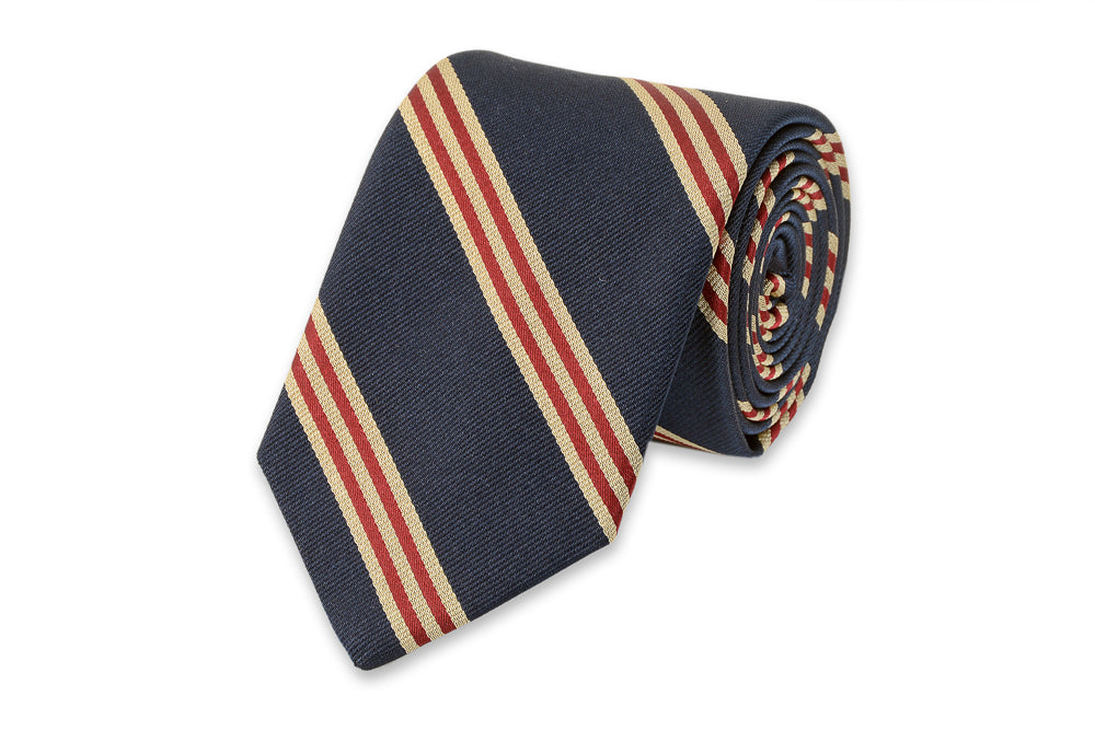 Cambridge Stripe Necktie High Cotton