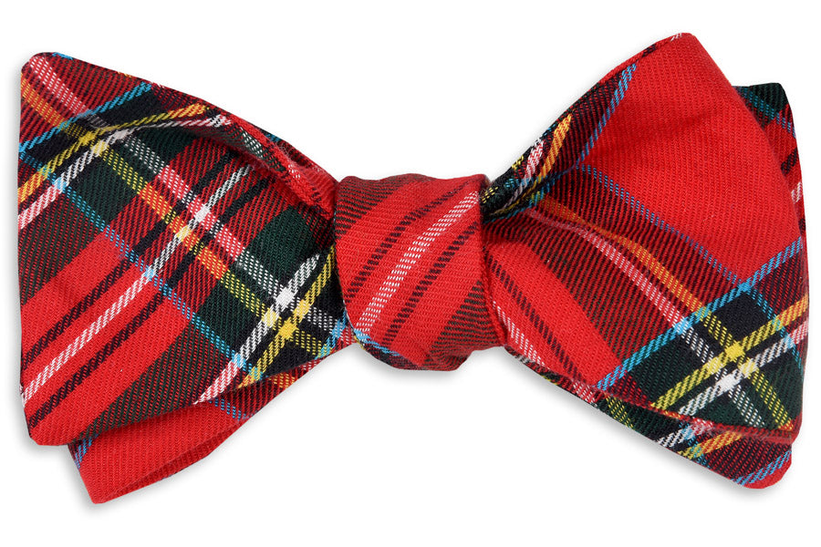 Cocoa and Mistletoe Bow Tie High Cotton