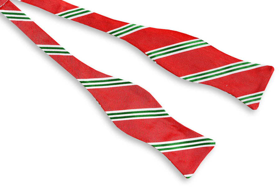 Jolly Stripe Bow Tie High Cotton