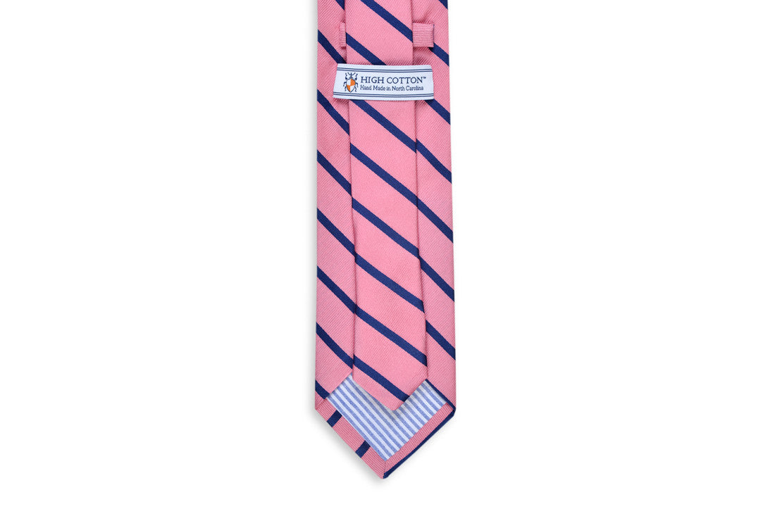 Seaside Stripe Necktie - Pink