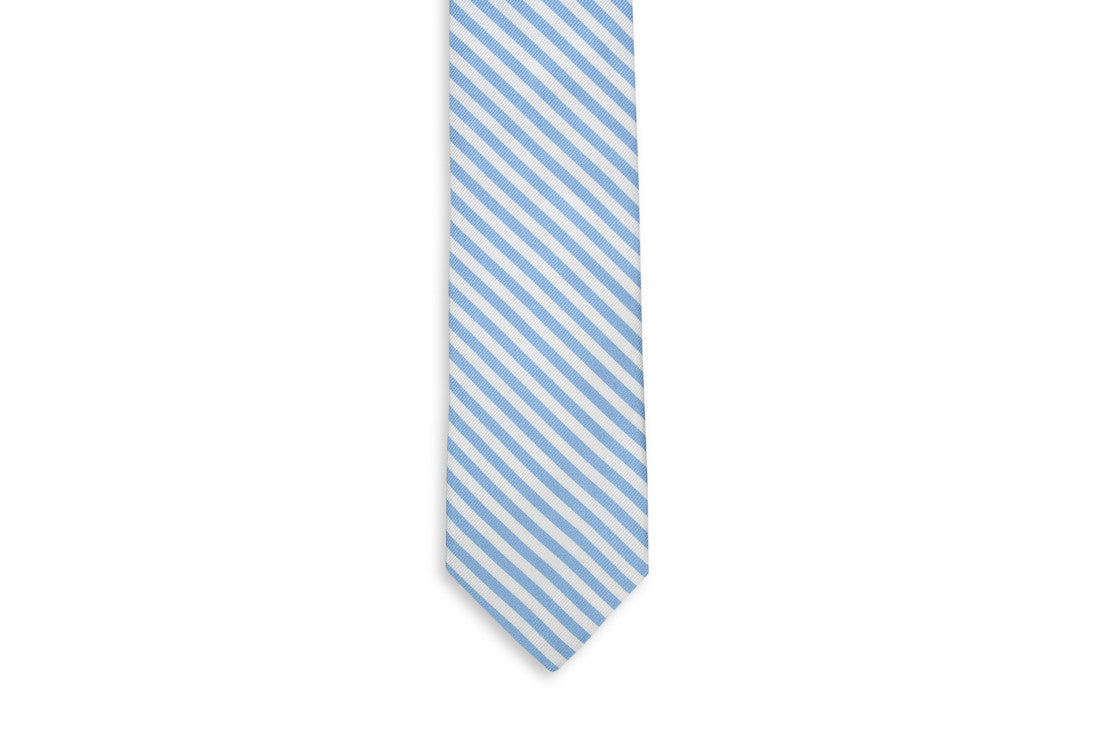 Oyster Roast Stripe Necktie - Carolina High Cotton Ties