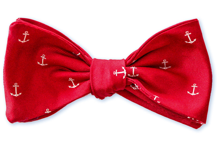 Sailor&#39;s Delight Bow Tie - Red Sky at Night