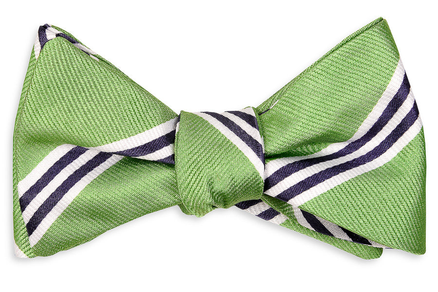 Springfield Stripe Bow Tie High Cotton