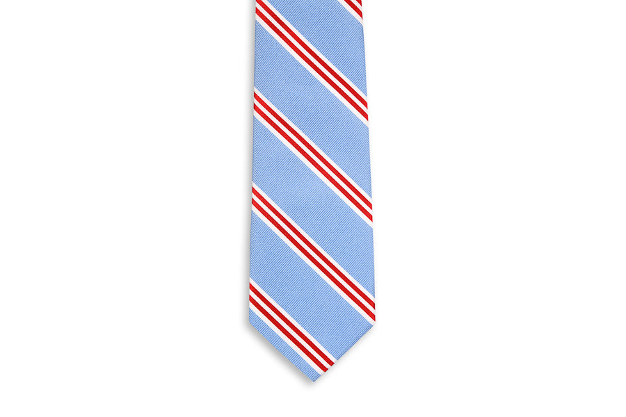 Statesman Stripe Necktie High Cotton