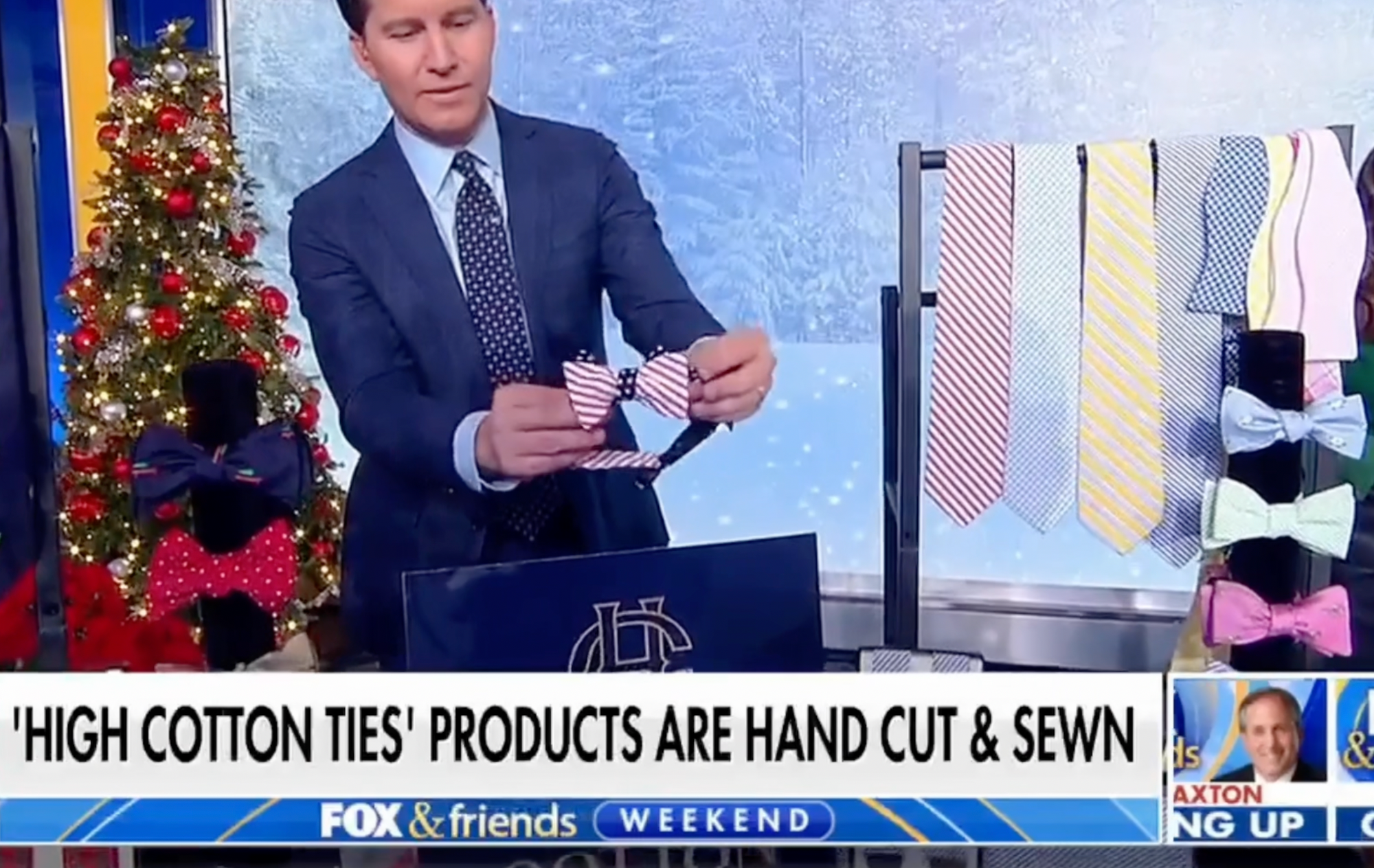 High Cotton Ties Featured on Fox & Friends Weekend Show