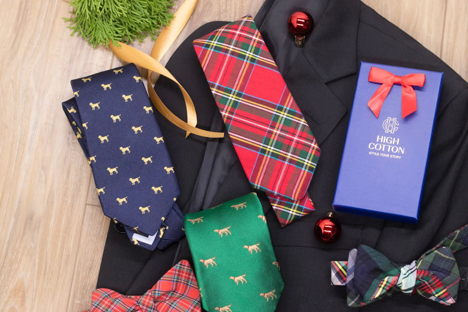 Sleek-Elegance-Perfect-Ties-for-Black-Suits High Cotton