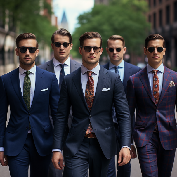 Turn Heads: What Color Tie with Navy Suit for Ultimate Sophistication ...