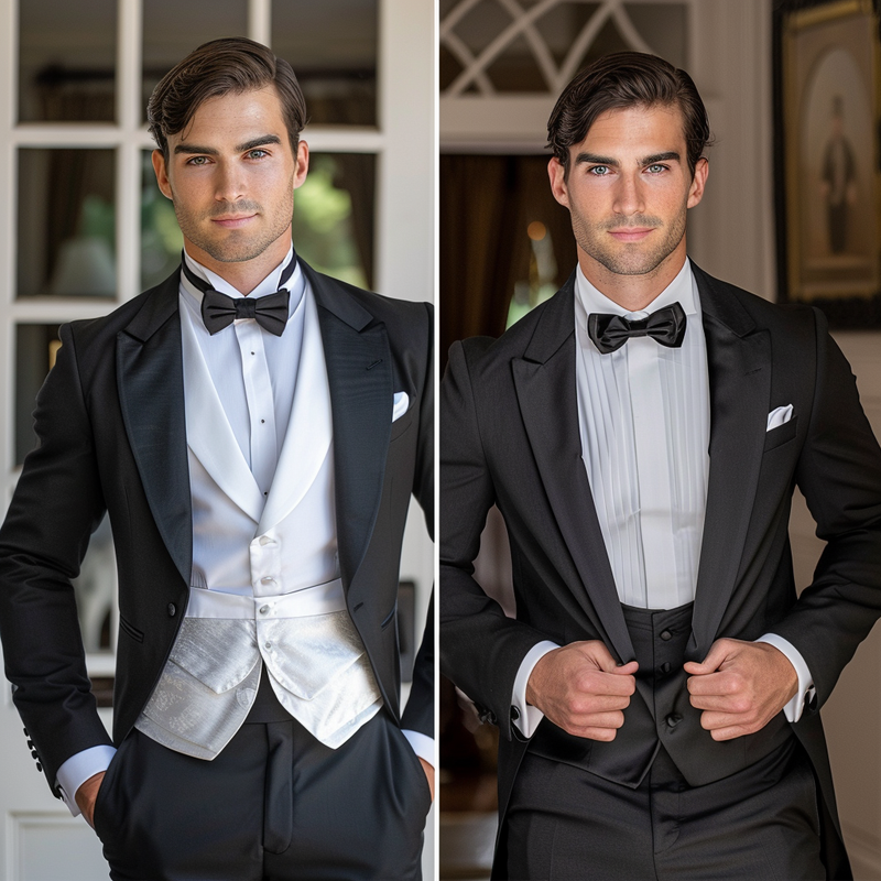 The Sartorial Standoff Tuxedo Cummerbund or Vest High Cotton