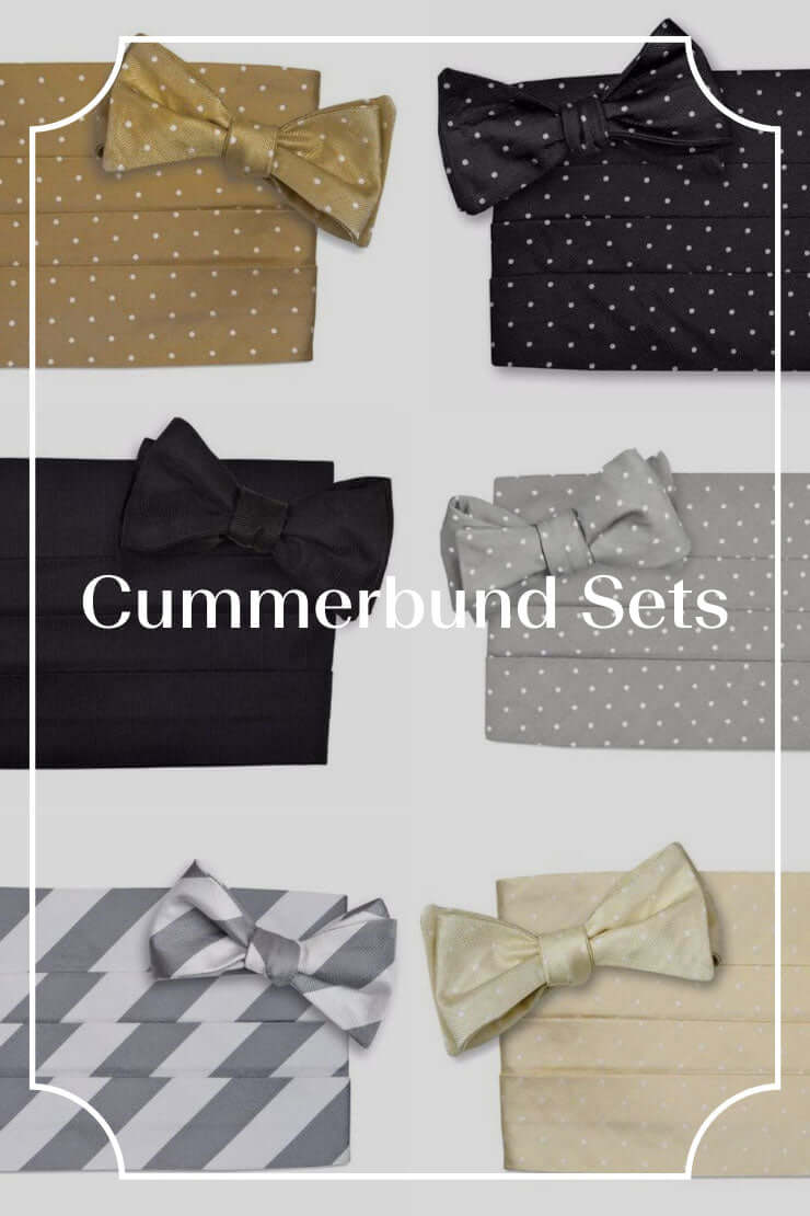 Cummerbund and Bow Tie Sets | high cotton bow ties | Hand-Crafted Bow Ties, Cummerbunds, & Neckties | Stylish Bow Tie | highcottonties
