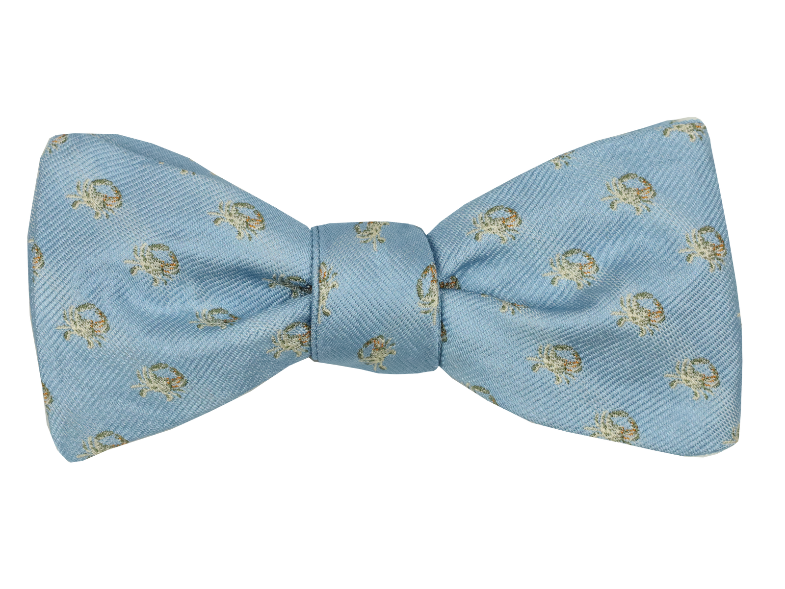 Blue Crab Bow Tie - Light Blue - High Cotton