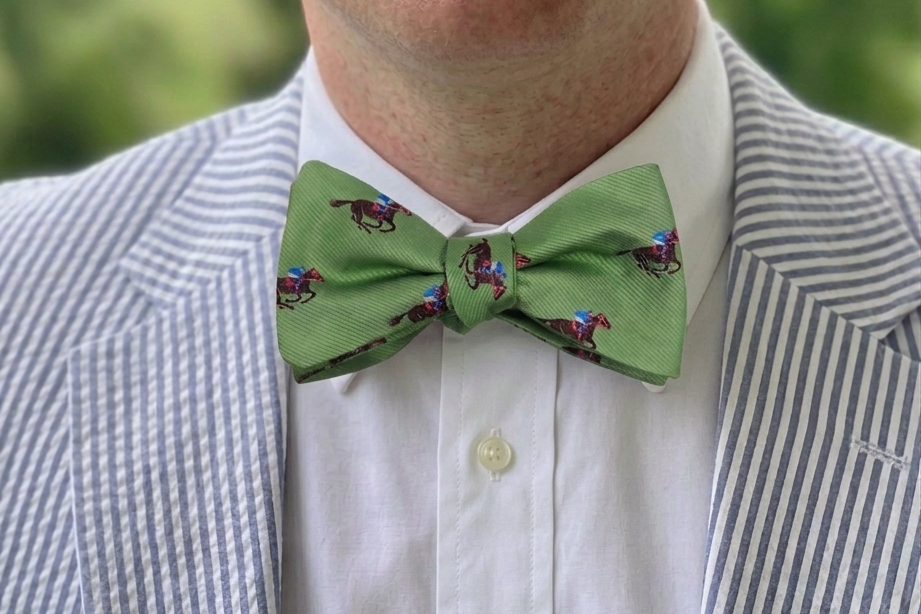 Cocky Jockey Bow Tie - Green