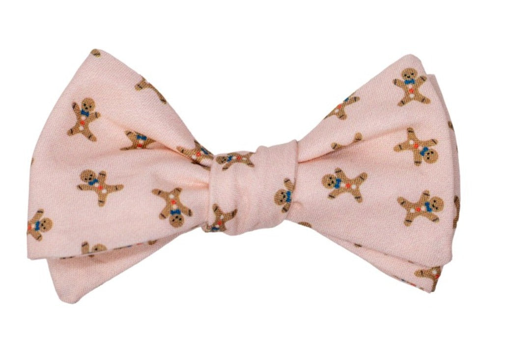 Gingerbread Man Cotton Bow Tie High Cotton