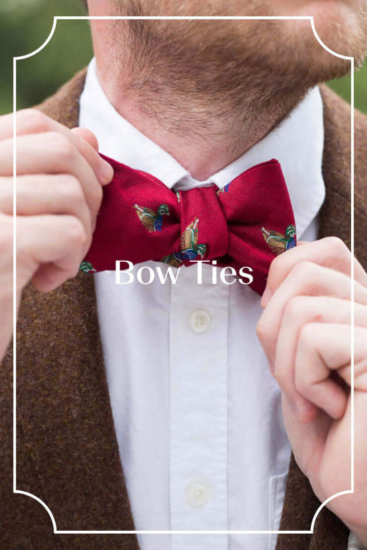 Red and gold bow tie | Hand-Crafted Bow Ties, Cummerbunds, & Neckties | Stylish Bow Tie | highcottonties