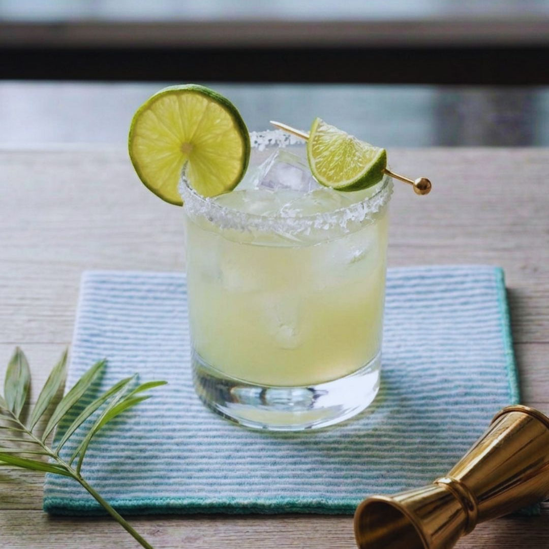 Coastal Mix Seersucker Cocktail Napkins | Set of 6