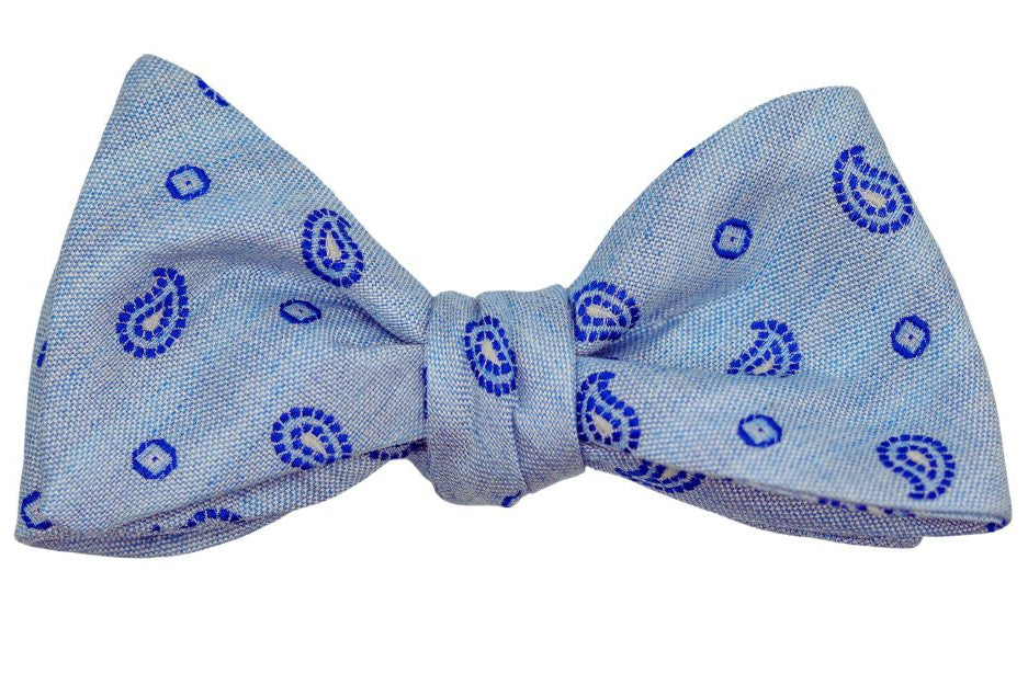Inlet Paisley Bow Tie - High Cotton