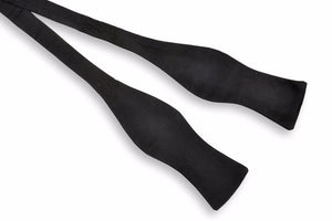 Black Faille Bow Tie | Black Bow Ties for Tuxedo | Men's Neckwear ...