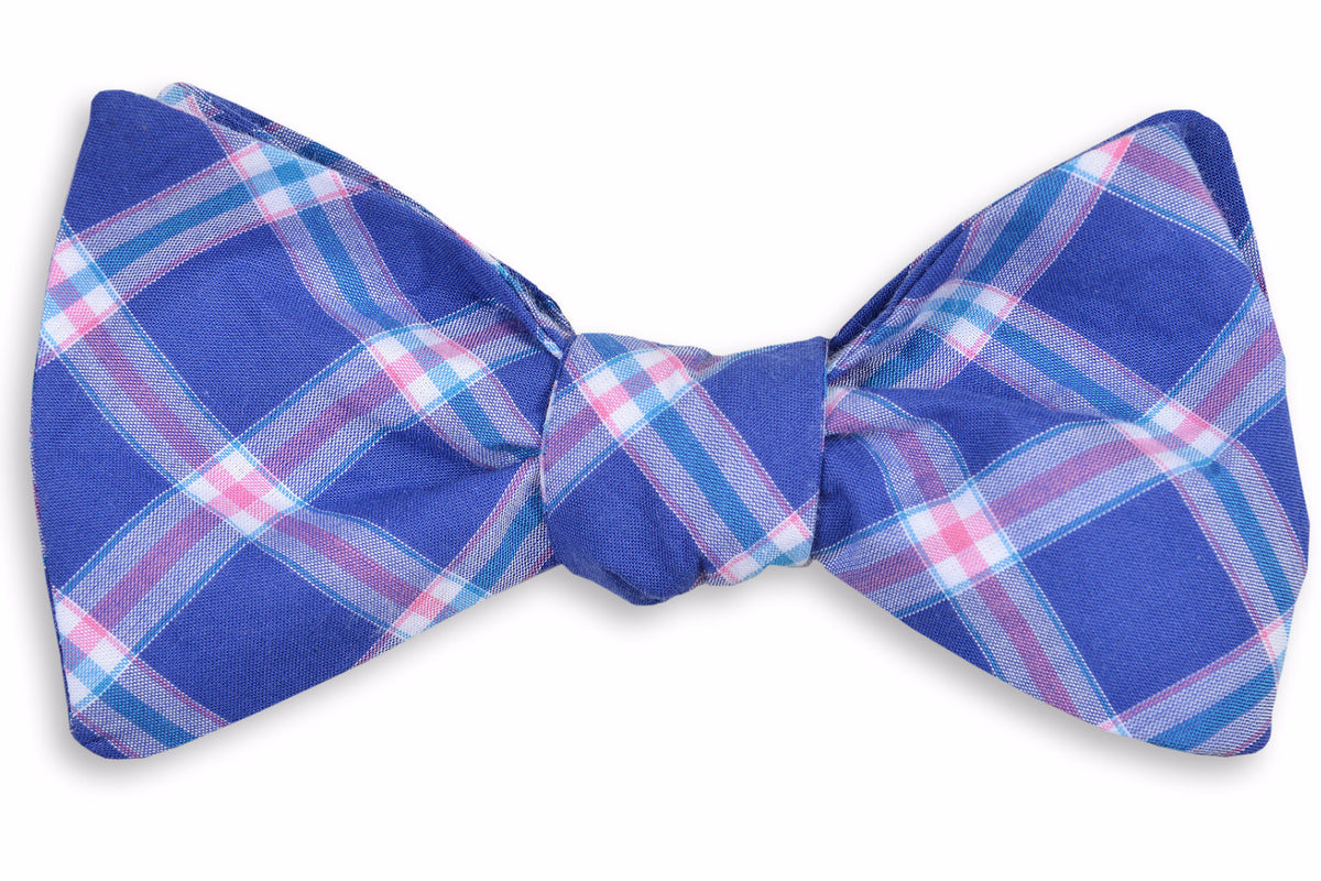 Gibbes Plaid Bow Tie