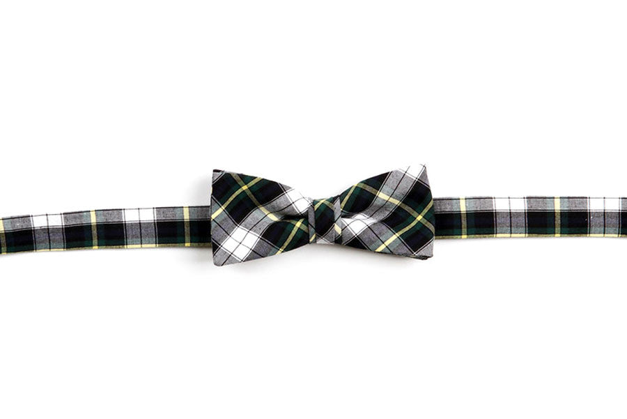 Snowcapped Spruce Boy's Bow High Cotton Ties