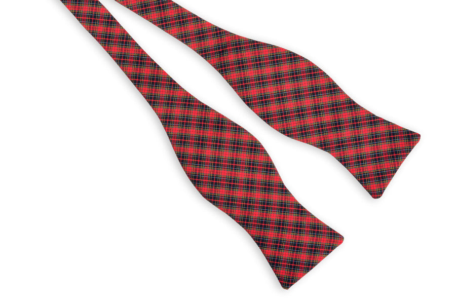 Mountain Resort Plaid Bow Tie