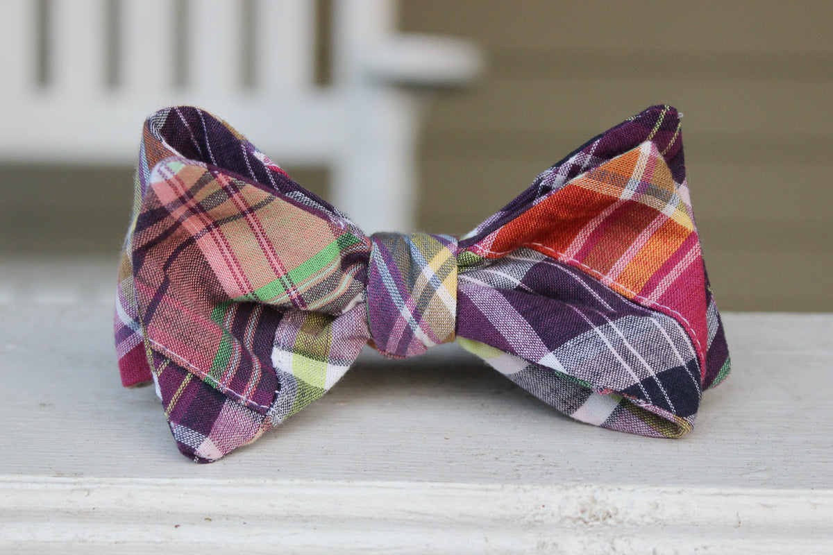 Palmetto Patchwork Bow Tie