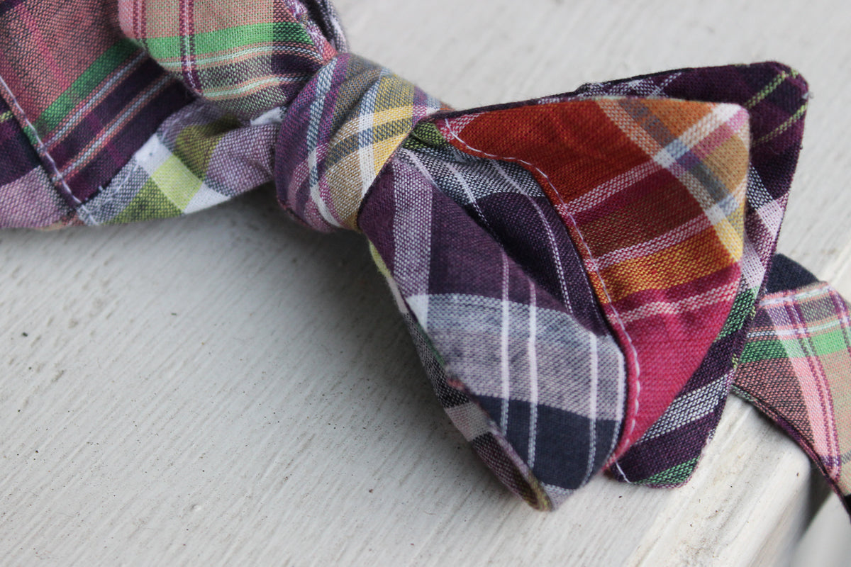 Palmetto Patchwork Bow Tie