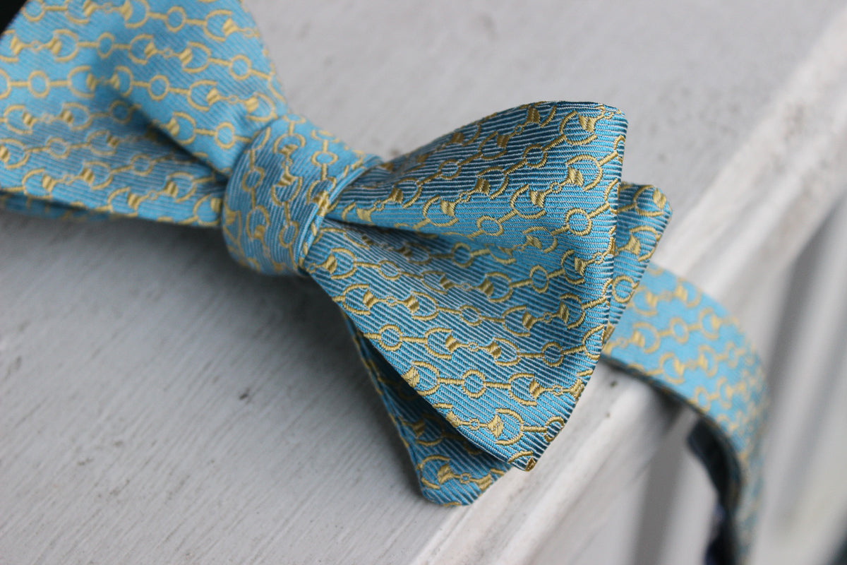 Unbridled Derby Bow Tie - Turquoise