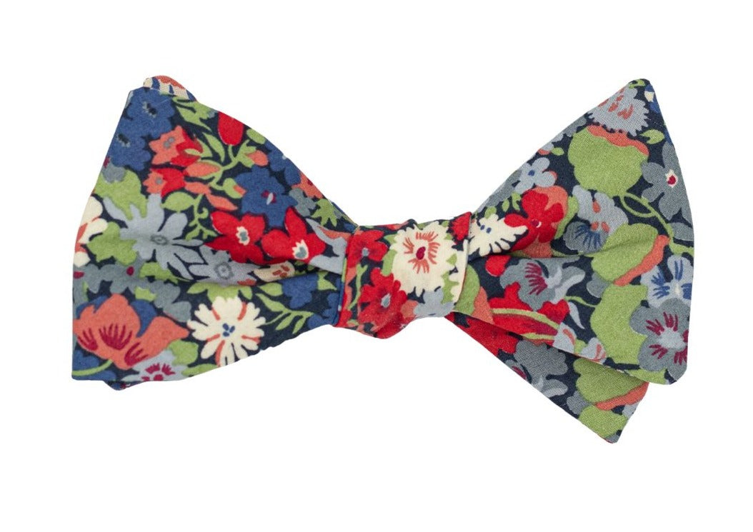 Freedom Floral Bow Tie High Cotton