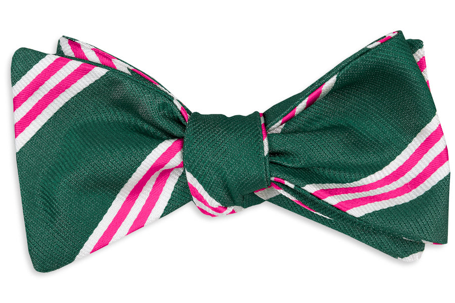 Augusta Stripe Bow Tie