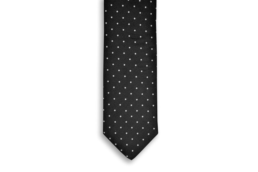Black Dot Necktie