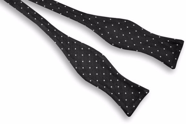 Black Dot Bow Tie