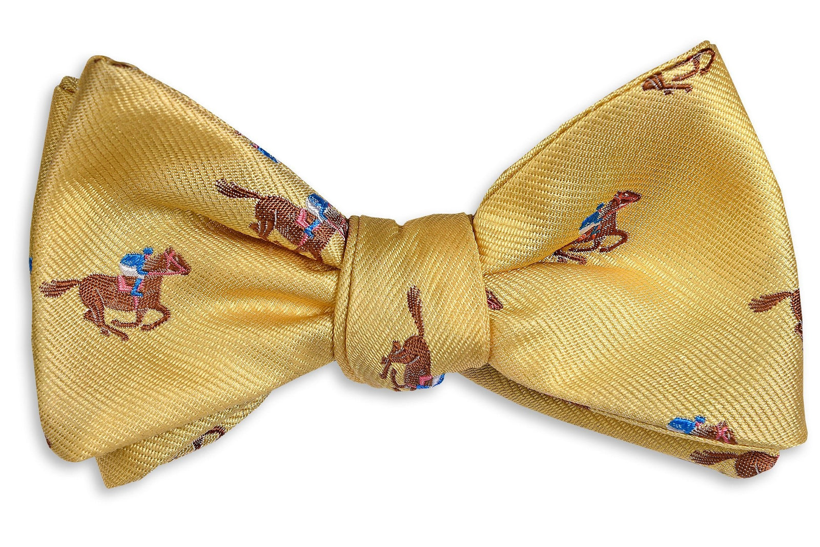 Cocky Jockey Bow Tie - Yellow High Cotton