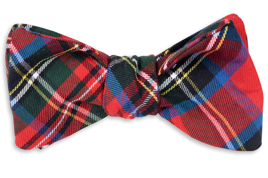 Eggnog and Toboggan Bow Tie