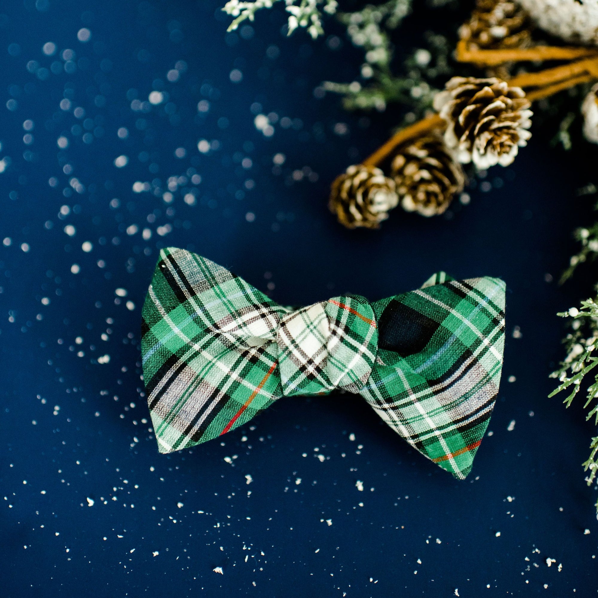 Balsam Plaid Bow Tie