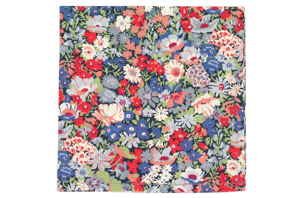 Freedom Floral Pocket Square High Cotton