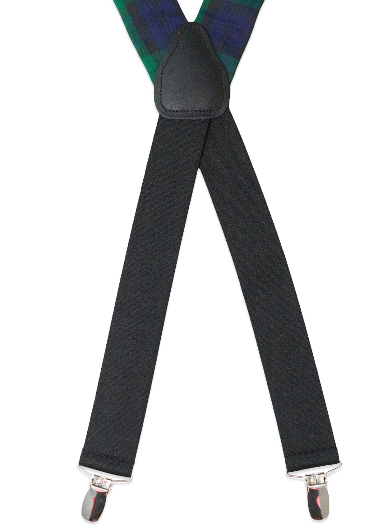 Black Watch Tartan Suspenders