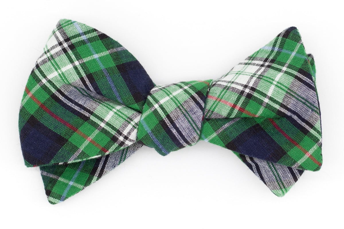 Balsam Plaid Bow Tie