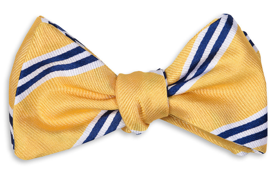 Hayfield Stripe Bow Tie High Cotton
