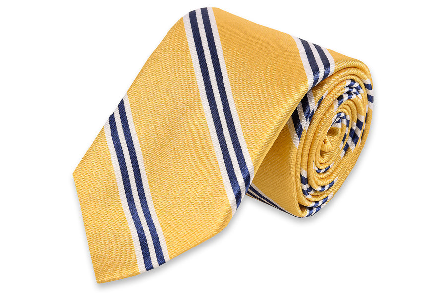 Hayfield Stripe Necktie High Cotton