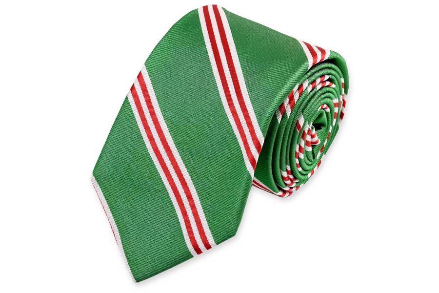 Holly Stripe Necktie