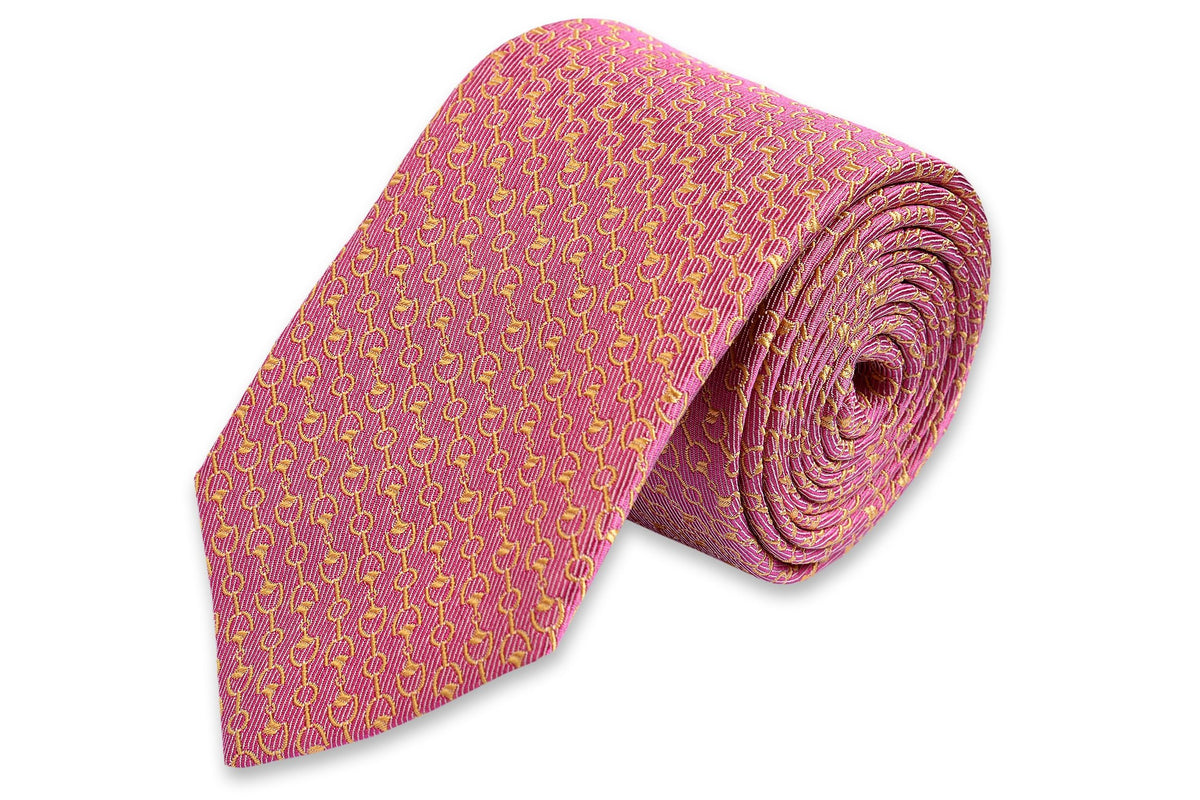 Unbridled Derby Necktie - Coral